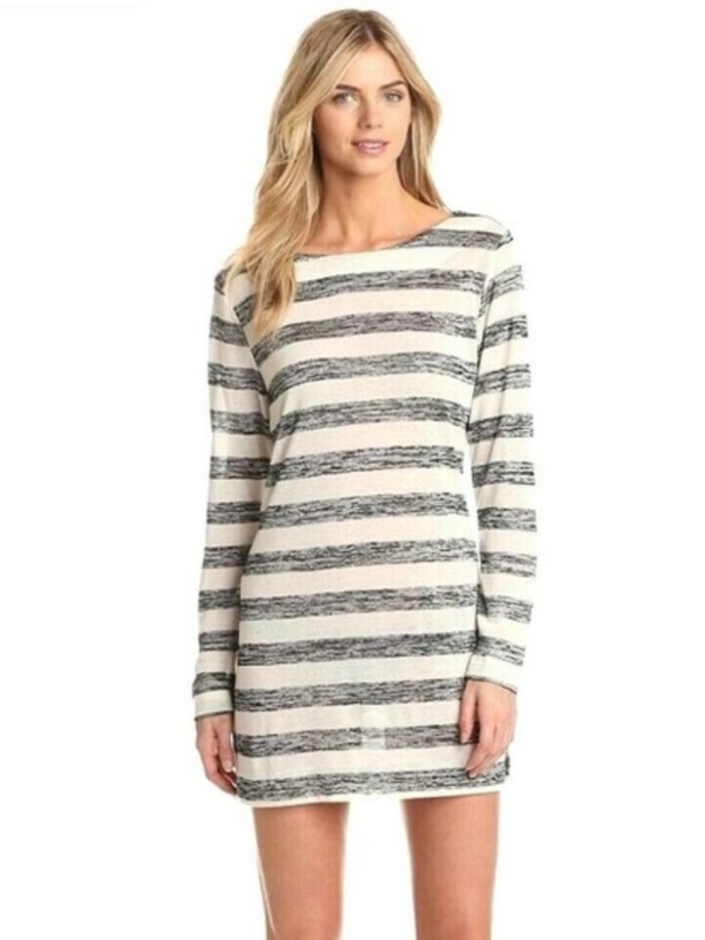 La Blanca Striped Coverup Swimsuit Dress